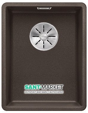 Мойка для кухни прямоугольная BLANCO SUBLINE 320-F SILGRANIT кофе 523421