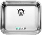 Мойка для кухни прямоугольная Blanco Supra 500-U нержавеющая сталь полированная 518205