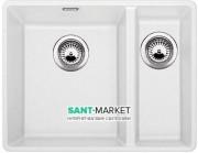 Мойка для кухни прямоугольная BLANCO SUBLINE 340/160-F  искусственный гранит  белый 523571