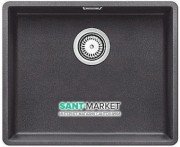 Мойка для кухни прямоугольная BLANCO SUBLINE 500-F SILGRANIT  темная скала 523533