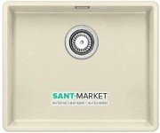 Мойка для кухни прямоугольная BLANCO SUBLINE 500-F SILGRANIT  жасмин 523536