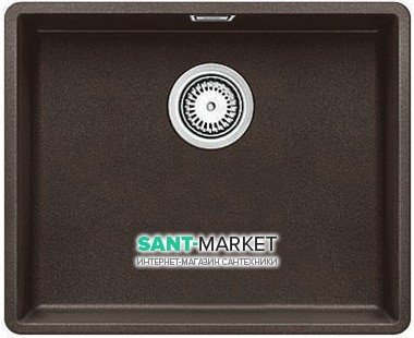 Мойка для кухни прямоугольная BLANCO SUBLINE 500-F SILGRANIT  кофе 523537