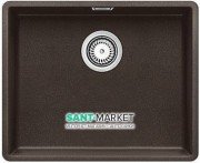 Мойка для кухни прямоугольная BLANCO SUBLINE 500-F SILGRANIT  кофе 523537
