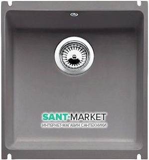 Мийка для кухні прямокутна BLANCO SUBLINE 375-U кераміка PuraPlus під стільницю базальт 523731