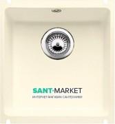 Мойка для кухни прямоугольная BLANCO SUBLINE 375-U керамика PuraPlus  под столешницу  глянцевый магнолия 523727