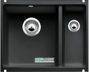 Мойка для кухни прямоугольная BLANCO SUBLINE 350/150-U керамика PuraPlus  под столешницу  черный 523747