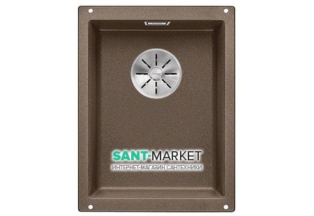 Мийка для кухні прямокутна Blanco SUBLINE 320-U SILGRANIT штучний граніт мускат 523413