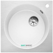 Мойка для кухни квадратная BLANCO Artago 6-IF/A врезная  с отводной арматурой InFino®  белый 521767