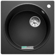 Мойка для кухни квадратная BLANCO Artago 6 врезная  с отводной арматурой InFino®  антрацит 521755