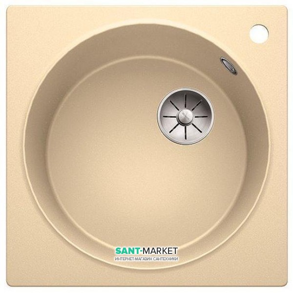 Мойка для кухни квадратная BLANCO Artago 6 врезная  с отводной арматурой InFino®  шампань 521763