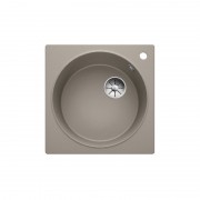 Мойка для кухни квадратная BLANCO Artago 6 врезная  с отводной арматурой InFino®  серый беж 521764