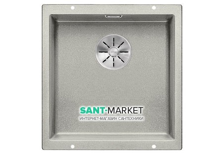 Мойка для кухни прямоугольная Blanco SUBLINE 400-U SILGRANIT искусственный гранит  жемчужный 523425