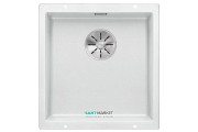 Мойка для кухни прямоугольная Blanco SUBLINE 400-U SILGRANIT искусственный гранит  белый 523426