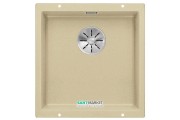 Мийка для кухні прямокутна Blanco SUBLINE 400-U SILGRANIT штучний граніт шампань 523428