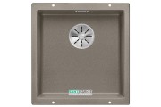 Мойка для кухни прямоугольная Blanco SUBLINE 400-U SILGRANIT искусственный гранит  серый беж 523429