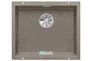 Мойка для кухни прямоугольная Blanco SUBLINE 500-U SILGRANIT искусственный гранит  серый беж 523439