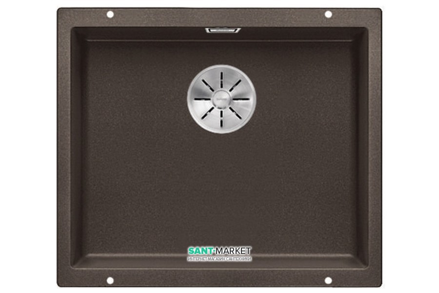 Мойка для кухни прямоугольная Blanco SUBLINE 500-U SILGRANIT искусственный гранит  кофе 523441