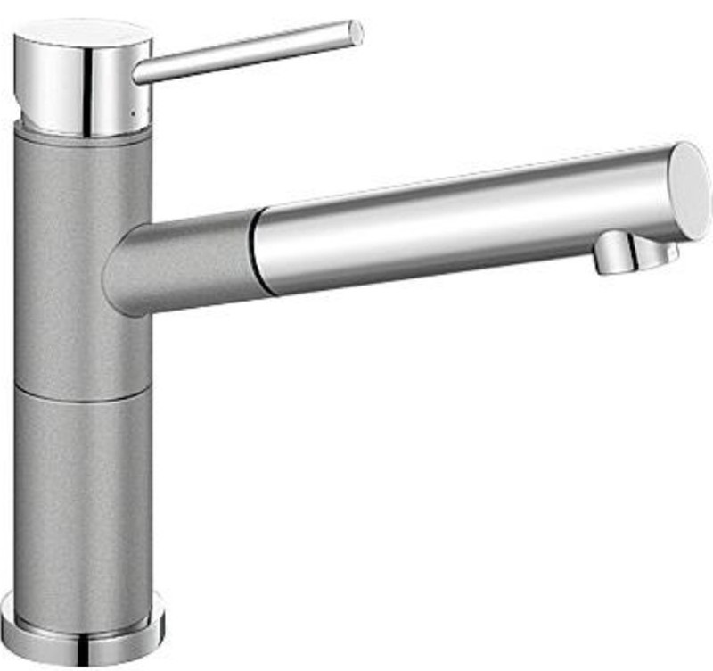 Змішувач для кухні Blanco Alta-S Compact змішувач хром / алюметаллик 515326