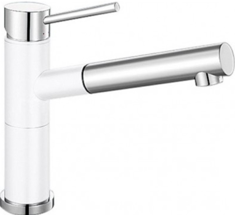 Змішувач для кухні Blanco Alta-S Compact змішувач хром / білий 515327