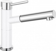Смеситель для кухни Blanco Alta-S Compact однорычажный  хром/белый 515327