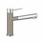 Смеситель для кухни Blanco Alta-S Compact однорычажный  хром/серый беж 517634