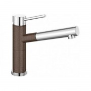 Смеситель для кухни Blanco Alta-S Compact однорычажный  хром/кофе 515334