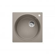 Мойка для кухни квадратная BLANCO Artago 6 врезная  с отводной арматурой InFino®  серый беж 521764