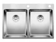 Мийка для кухні прямокутна Blanco Andano 340/340-IF-А нержавіюча сталь дзеркальна поліровка 522997