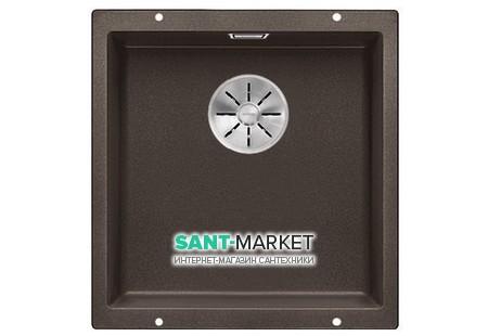 Мийка для кухні прямокутна Blanco SUBLINE 400-U SILGRANIT штучний граніт кави 523431