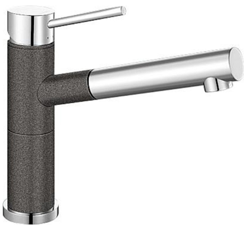 Смеситель для кухни Blanco Alta-S Compact однорычажный  хром/антрацит 515333