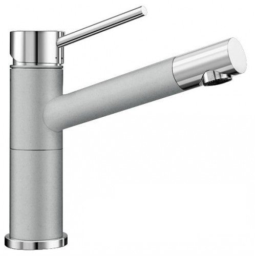 Смеситель для кухни Blanco Alta Compact однорычажный  хром/жемчужный 520729