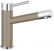 Змішувач для кухні Blanco Alta Compact змішувач хром / сірий беж 517633