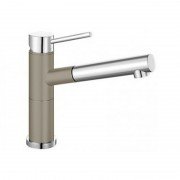 Змішувач для кухні Blanco Alta-S Compact змішувач хром / сірий беж 517634