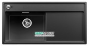 Мойка для кухни прямоугольная BLANCO Zenar XL 6S врезная  чаша слева  с клапаном-автоматом  антрацит 523974