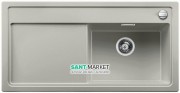 Мийка для кухні прямокутна BLANCO Zenar XL 6S врізна чаша справа з клапаном-автоматом перловий 523947