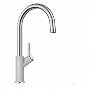 Смеситель для кухни Blanco Carena однорычажный  жемчужный 520974