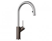 Смеситель для кухни Blanco Carena-S однорычажный  кофе 520988