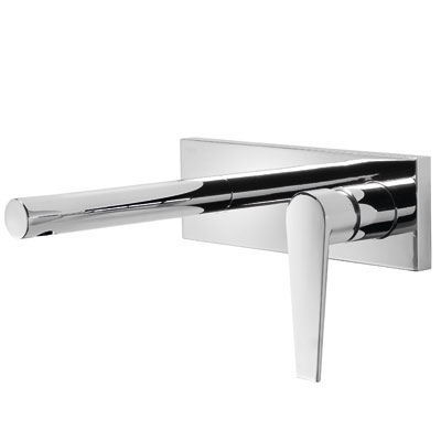 Змішувач для раковини одноважеля настінний Tres Class хром 20520041