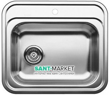 Мийка для кухні прямокутна Blanco DANA-IF полірована нержавіюча сталь 514 646