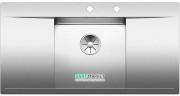 Мийка для кухні прямокутна Blanco FLOW 45 S-IF нержавіюча сталь дзеркальне полірування 521636