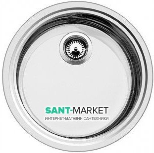 Мийка для кухні кругла Blanco RONDOSOL-IF полірована нержавіюча сталь 514 647