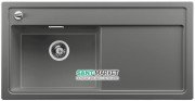 Мойка для кухни прямоугольная BLANCO Zenar XL 6S врезная  чаша слева  с клапаном-автоматом  алюметаллик 523976