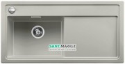 Мойка для кухни прямоугольная BLANCO Zenar XL 6S врезная  чаша слева  с клапаном-автоматом  жемчужный 523977