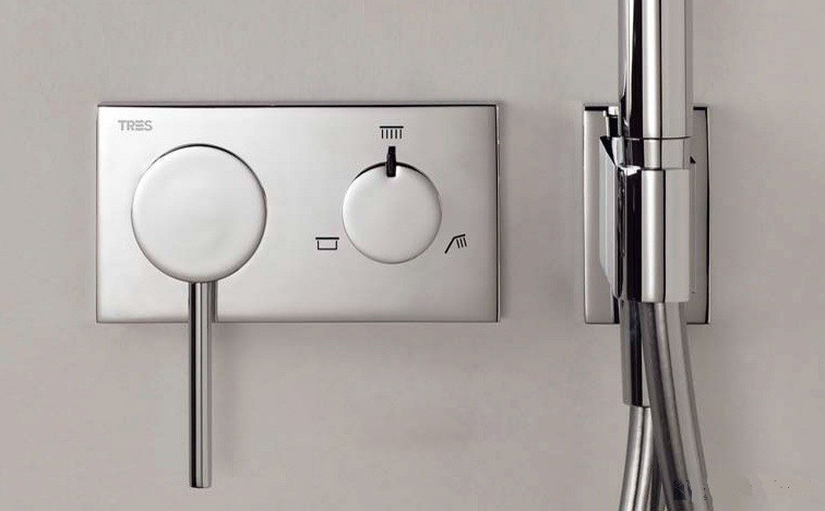 Змішувач для душа вбудовується Tres Mono-Term 3V 21027399