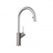 Смеситель для кухни Blanco Carena-S однорычажный  алюметаллик 520982