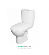 Унитаз напольный компакт Kolo Freja Premium + Сиденье в комплекте L79046000