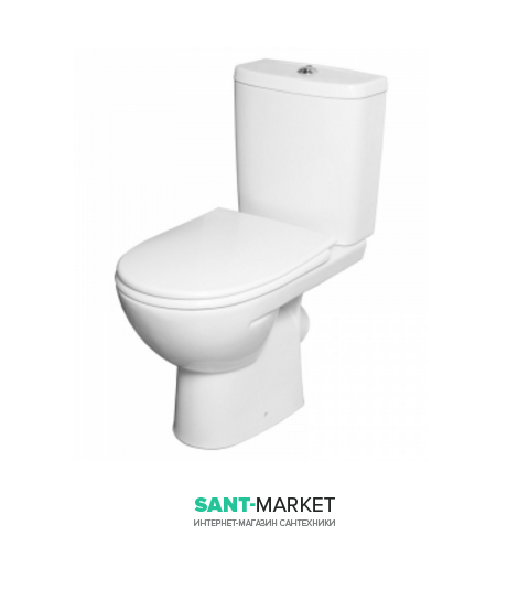 Унитаз напольный компакт Kolo Freja Premium + Сиденье в комплекте L79047000