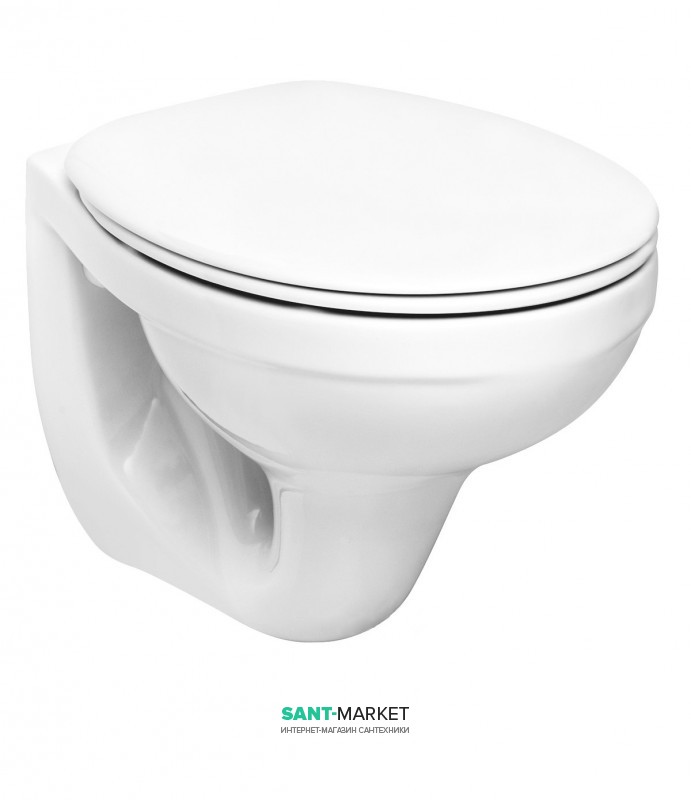 Унітаз підвісний Kolo Idol з сидінням з мікроліфтом (білий) M1310002U