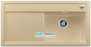 Мойка для кухни прямоугольная BLANCO Zenar XL 6S врезная  чаша справа  с клапаном-автоматом  шампань 523950