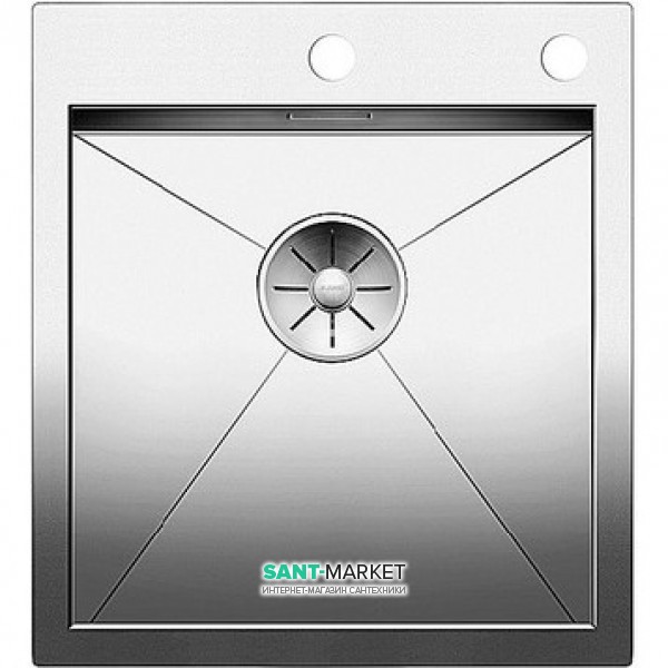 Мойка для кухни прямоугольная Blanco ZEROX 400-IF/А нержавеющая сталь  зеркальная полировка 521629